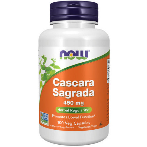 Now Foods, Cascara Sagrada, 450 mg, 100 Caps