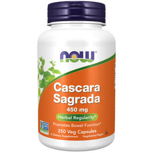 Now Foods, Cascara Sagrada, 450 mg, 250 Caps