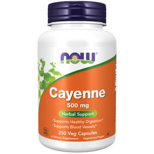 Now Foods, Cayenne, 500 mg, 250 Caps