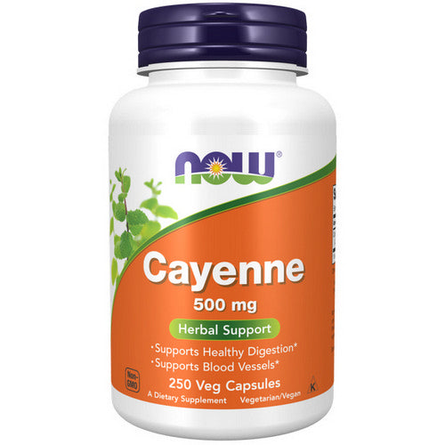 Now Foods, Cayenne, 500 mg, 250 Caps