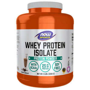 Now Foods, Chocolate Whey Protein Isolate, 5 Lb