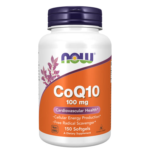 Now Foods, CoQ10, 100 mg, 150 Sgels