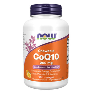 Now Foods, CoQ10, 200 mg, 90 Lozenges