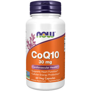 Now Foods, CoQ10, 30 mg, 60 Veg Caps