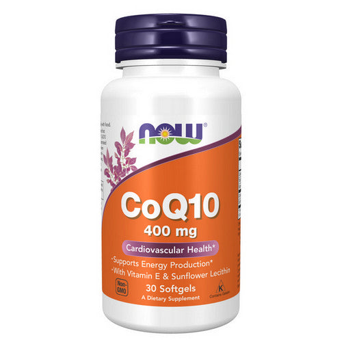 Now Foods, CoQ10, 400 mg, 30 Softgels