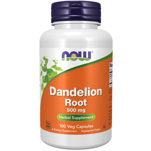 Now Foods, Dandelion Root, 500 mg, 100 Caps