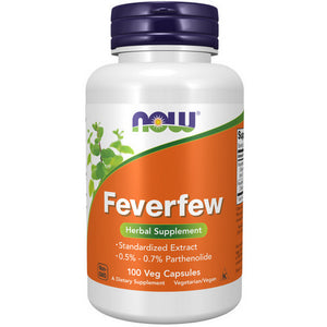Now Foods, Feverfew, 400 mg, 100 Caps