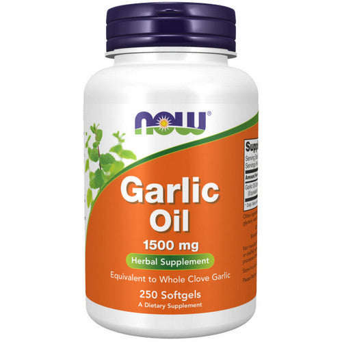 Now Foods, Garlic Oil, 1500 mg, 250 Sgels