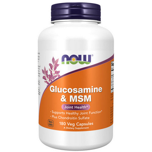 Now Foods, Glucosamine & M.S.M, 750/250 mg, 180 Caps
