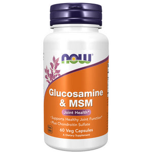 Now Foods, Glucosamine & M.S.M, 750/250 mg, 60 Caps