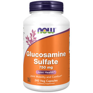 Now Foods, Glucosamine Sulfate, 750 mg, 240 Caps