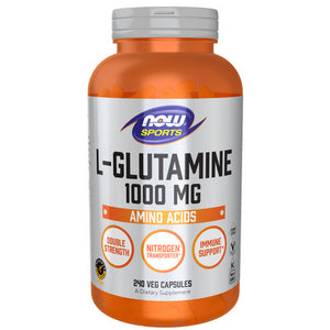 Now Foods, L-Glutamine, 1000 mg, 240 Caps