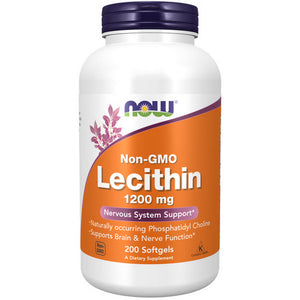 Now Foods, Lecithin, 1200 mg, 200 Sgels