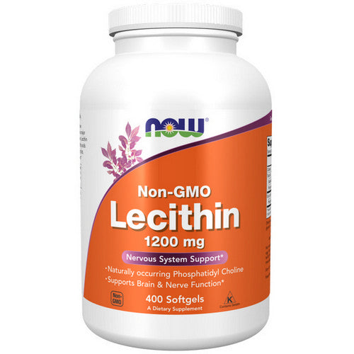 Now Foods, Lecithin, 1200 mg, 400 Sgels