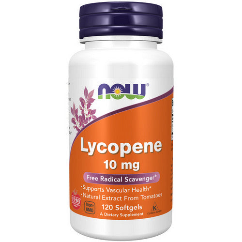 Now Foods, Lycopene, 10 mg, 120 Sgels