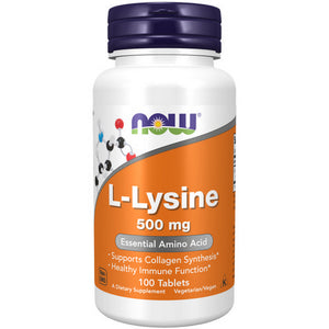 Now Foods, L-Lysine, 500 mg, 100 Tabs