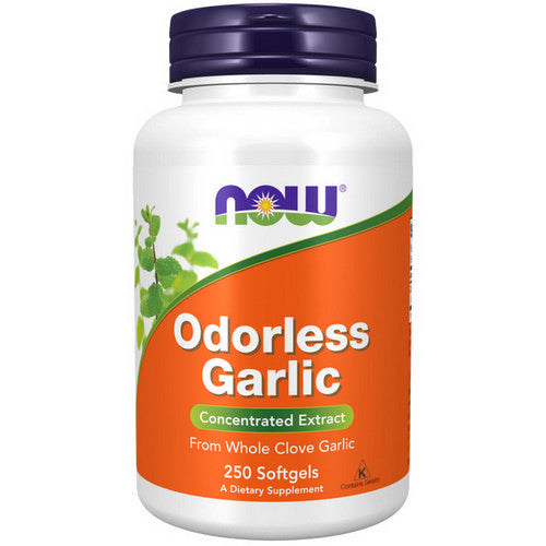 Now Foods, Odorless Garlic Original, 250 Sgels
