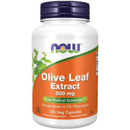 Now Foods, Olive Leaf Extract, 500 mg, 120 Vcaps