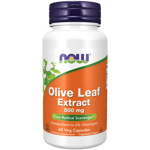 Now Foods, Olive Leaf Extract, 500 mg, 60 Vcaps