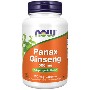 Now Foods, Panax Ginseng, 500 mg, 250 Caps