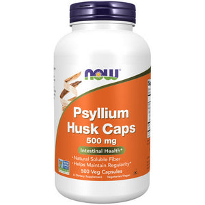 Now Foods, Psyllium Husk, 500 mg, 500 Caps