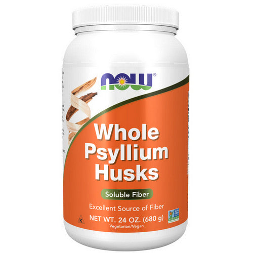 Now Foods, Psyllium Husks Whole, 24 OZ