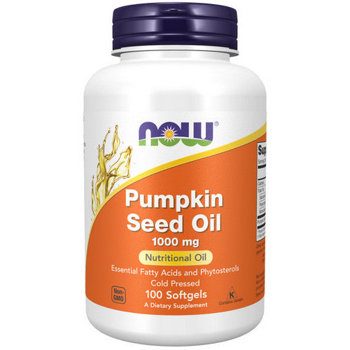 Now Foods, Pumpkin Seed Oil, 1000 mg, 100 Sgels