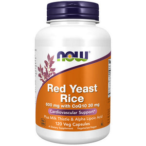 Now Foods, Red Yeast Rice with CoQ10, 120 Veg Caps