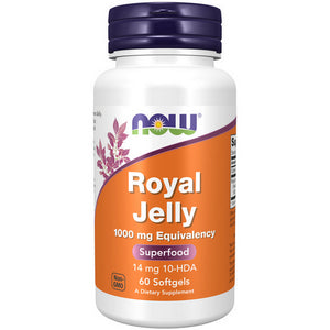 Now Foods, Royal Jelly, 1000 mg, 60 Sgels