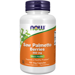 Now Foods, Saw Palmetto Berries, 550 mg, 100 Caps