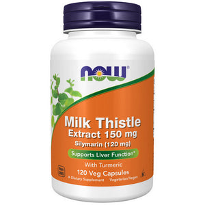 Now Foods, Silymarin Milk Thistle Extract, 150 mg, 120 Veg Caps