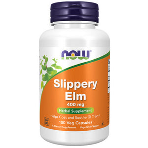 Now Foods, Slippery Elm, 400 mg, 100 Caps