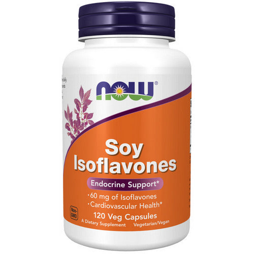 Now Foods, Soy Isoflavones, 60 mg, 120 Veg Caps