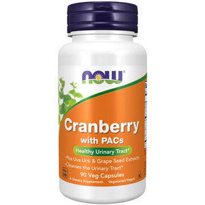 Now Foods, Cranberry with PACs, 90 Veg Caps