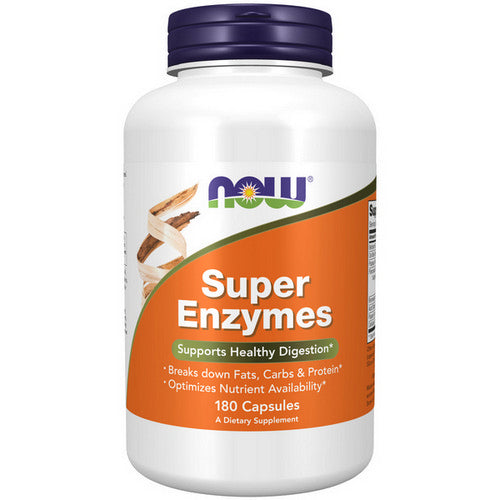 Now Foods, Super Enzymes, 180 Caps