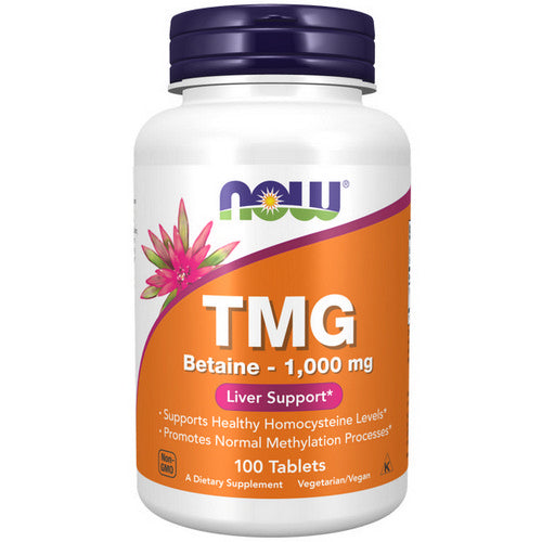 Now Foods, TMG, 1000 mg, 100 Tabs
