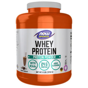 Now Foods, Whey Protein, Dutch Chocolate, 6 lbs
