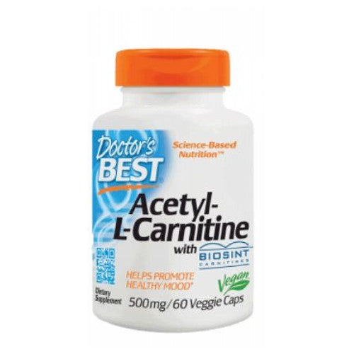 Doctors Best, Best Acetyl L-carnitine, 588 mg, 60 Veg Caps