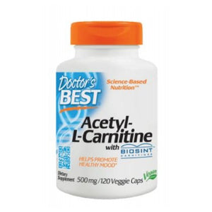 Doctors Best, Best Acetyl L-carnitine, 500 mg, 120 caps