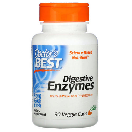 Doctors Best, Digestive Enzymes, 90 Veg Caps