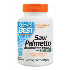 Doctors Best, Best Saw Palmetto, 320 mg, 60 Softgels