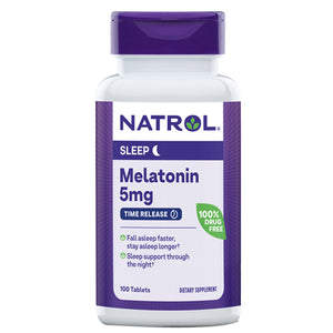 Melatonin Time Release, 100 Tabs by Natrol