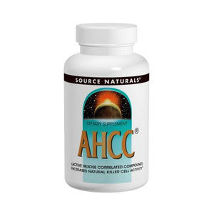 Source Naturals, AHCC with BioPerine, 500 mg, W/o Bioperine 60 Caps