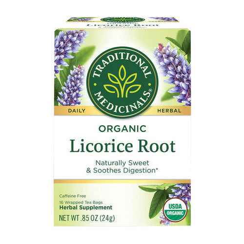 Traditional Medicinals, Organic Licorice Root Tea, 16 Bags