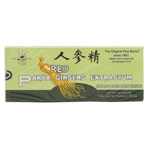 Prince Of Peace, Panax Ginseng Extractum W/alcohol Pine Brand, 30x10cc