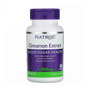 Cinnamon Extract 80 Tabs by Natrol