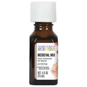 Aura Cacia, Essential Solutions Oil, Medeival Mix 0.5 Oz