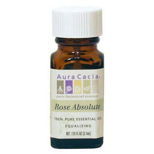 Aura Cacia, Essential Oil Rose Absolute, (Rosa Centifolia) 0.125 Oz