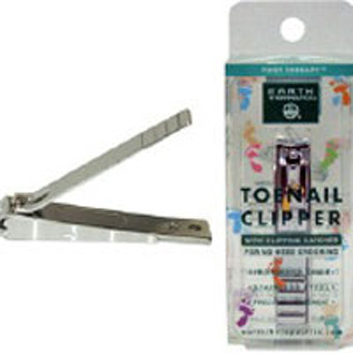 Earth Therapeutics, Toenail Clippers With Catcher, 1 Pc