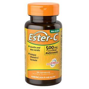 Solgar, Ester-c With Citrus Bioflavonoids, 500 mg, 60 Caps